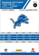 2012 Score Brandon Pettigrew