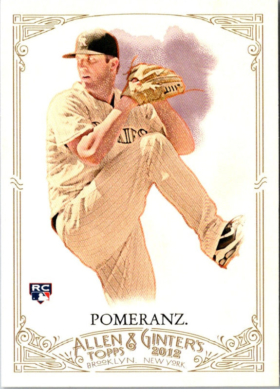 2012 Topps Allen & Ginter Drew Pomeranz #295 Rookie