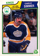 1983 O-Pee-Chee Charlie Simmer