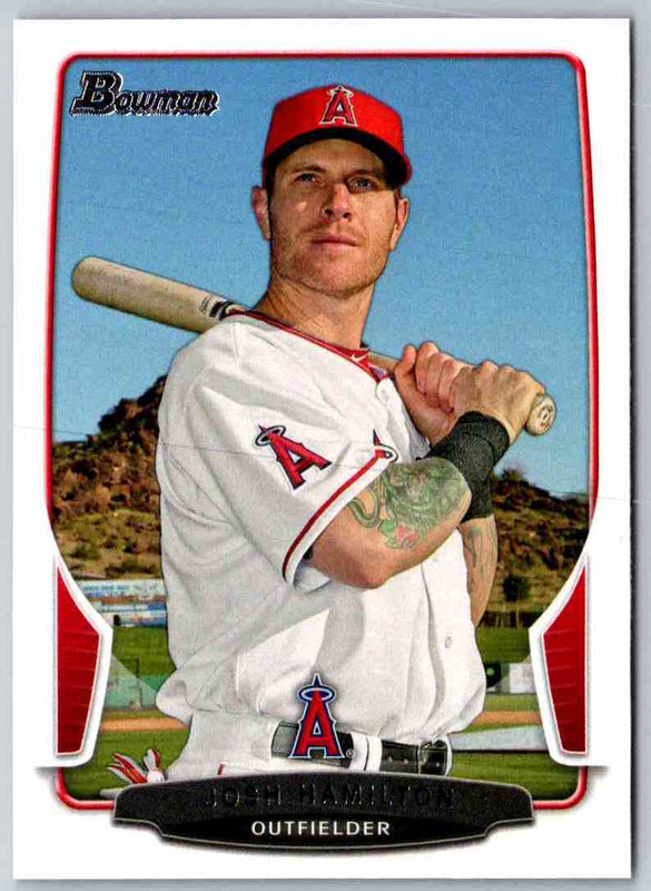 2014 Bowman Josh Hamilton #185