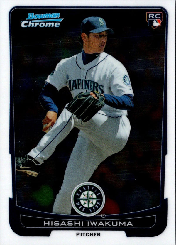 2012 Bowman Chrome Hisashi Iwakuma #184 Rookie