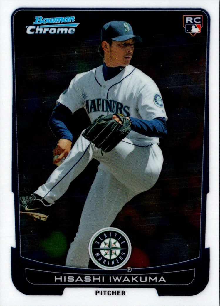 2012 Bowman Chrome Hisashi Iwakuma