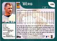 2001 Topps Dave Berg #106