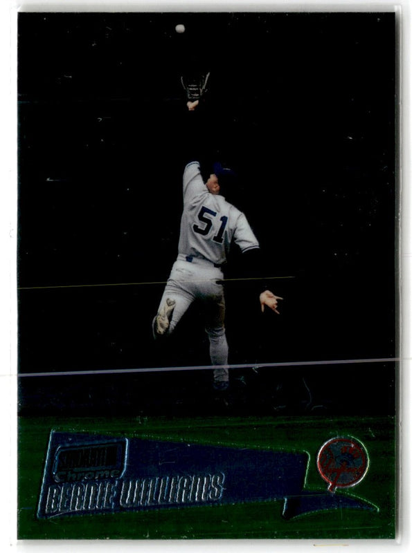 2000 Stadium Club Chrome Bernie Williams #70
