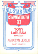 1990 Topps Glossy All-Stars Tony LaRussa