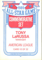 1990 Topps Glossy All-Stars Tony LaRussa #12
