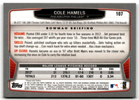 2013 Bowman Chrome Cole Hamels #107