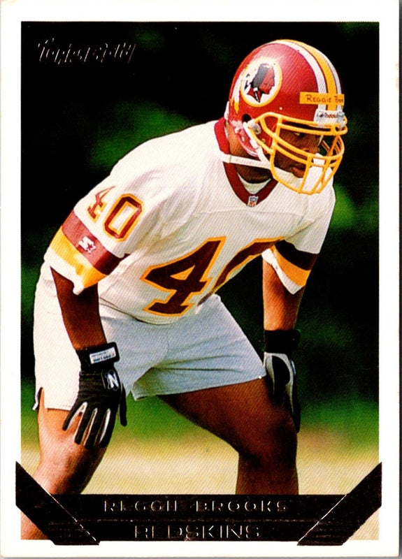 1993 Topps Gold Reggie Brooks #554