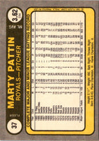 1981 Fleer Marty Pattin #37