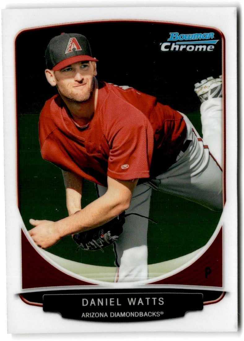 2013 Bowman Chrome Prospects Daniel Watts