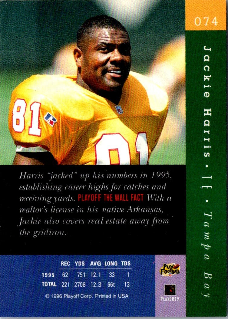 1996 Playoff Absolute Jackie Harris