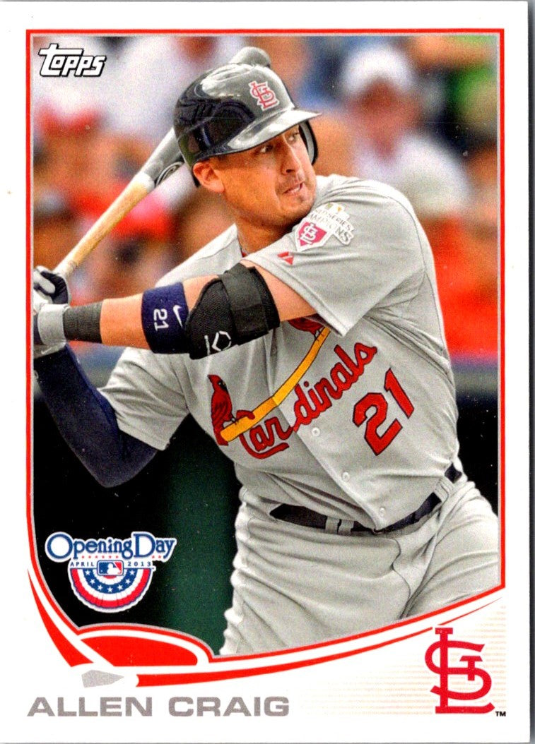 2013 Topps Opening Day Allen Craig