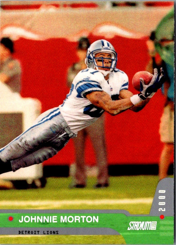 2000 Stadium Club Johnnie Morton #102