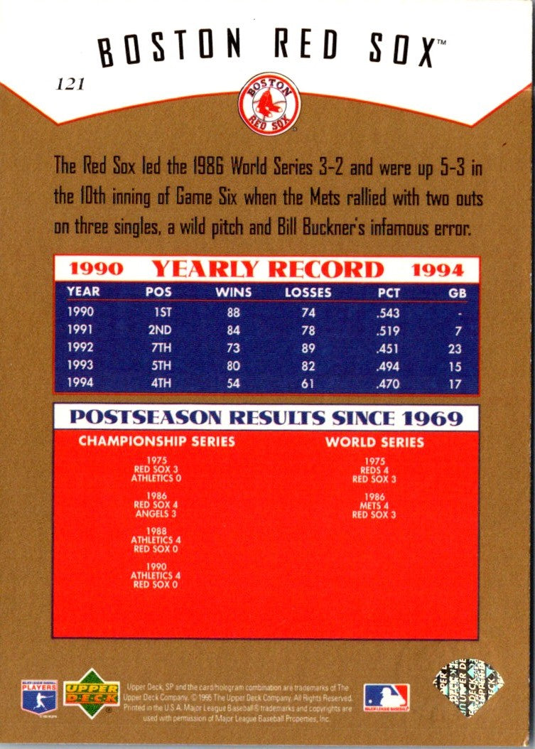 1995 SP Mo Vaughn