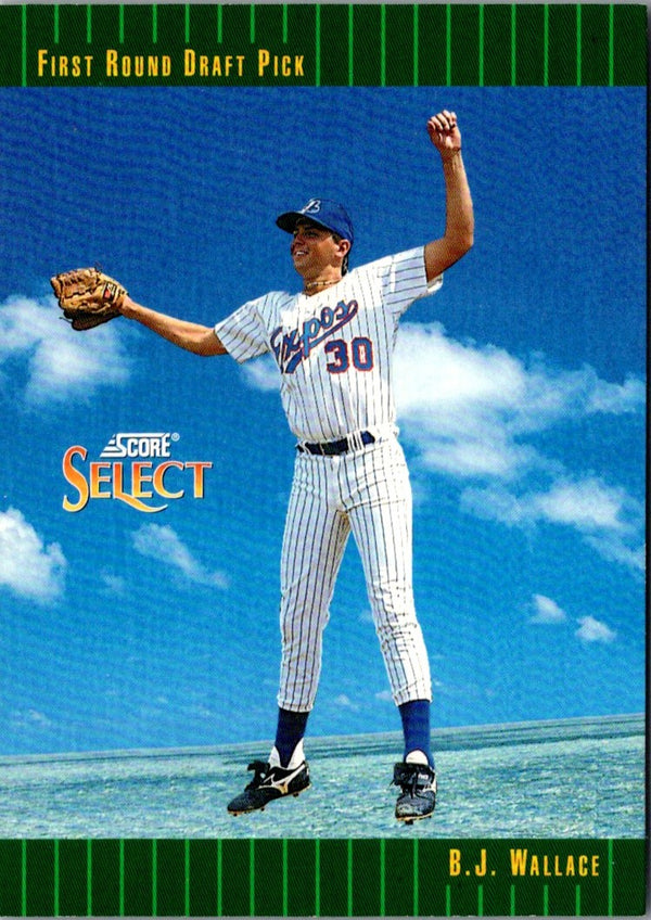 1993 Select B.J. Wallace #310