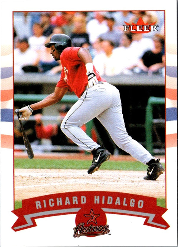 2002 Fleer Richard Hidalgo #82