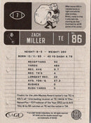 2007 SAGE HIT Zach Miller