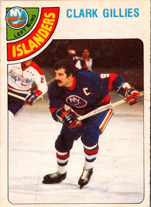 1978 O-Pee-Chee Clark Gillies #220