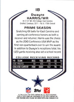 2011 Topps Prime Platinum Dwayne Harris #18