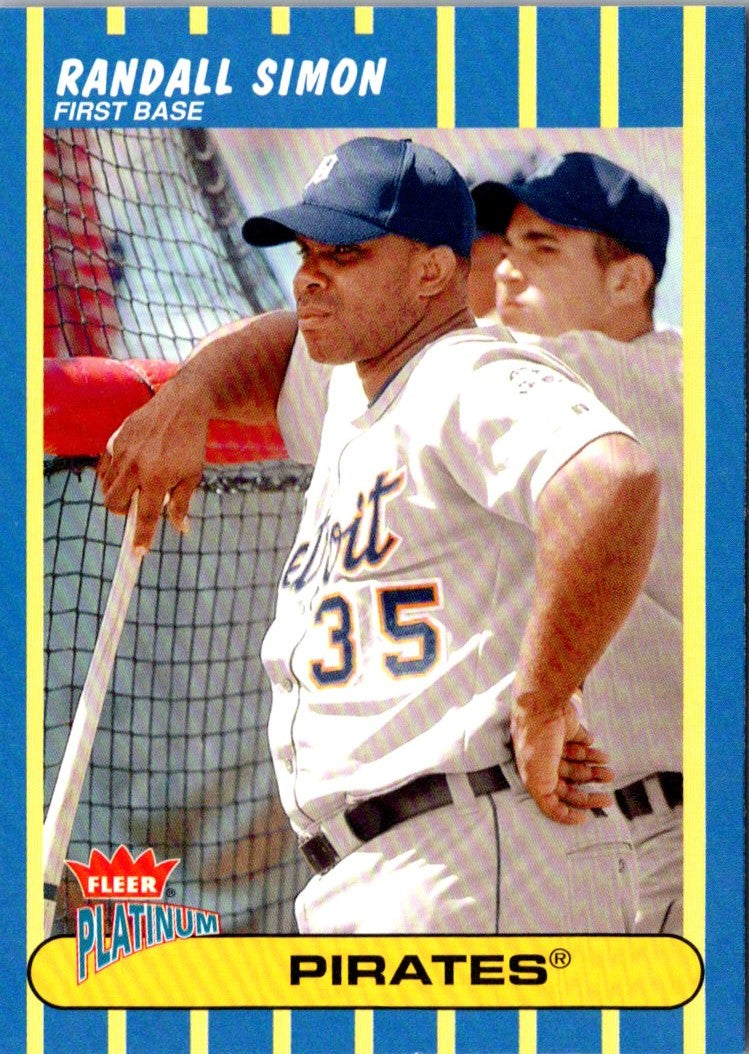 2003 Fleer Platinum Randall Simon