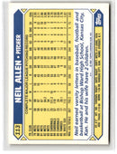 1987 Topps Tiffany Neil Allen