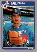 1985 Fleer Bob Welch