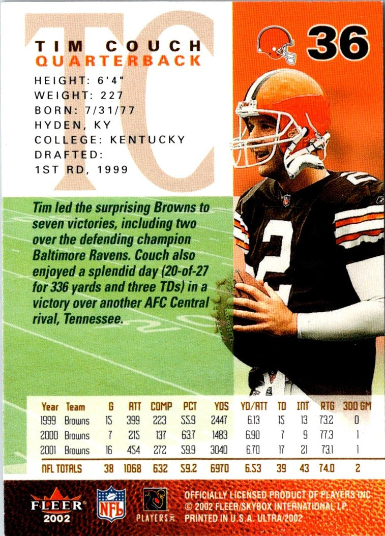 2002 Ultra Tim Couch