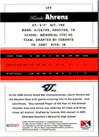 2008 TriStar PROjections Kevin Ahrens #177