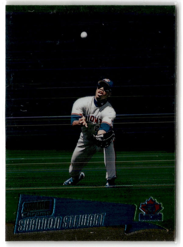2000 Stadium Club Chrome Shannon Stewart #166