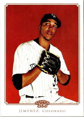2010 Topps 206 Ubaldo Jimenez #322