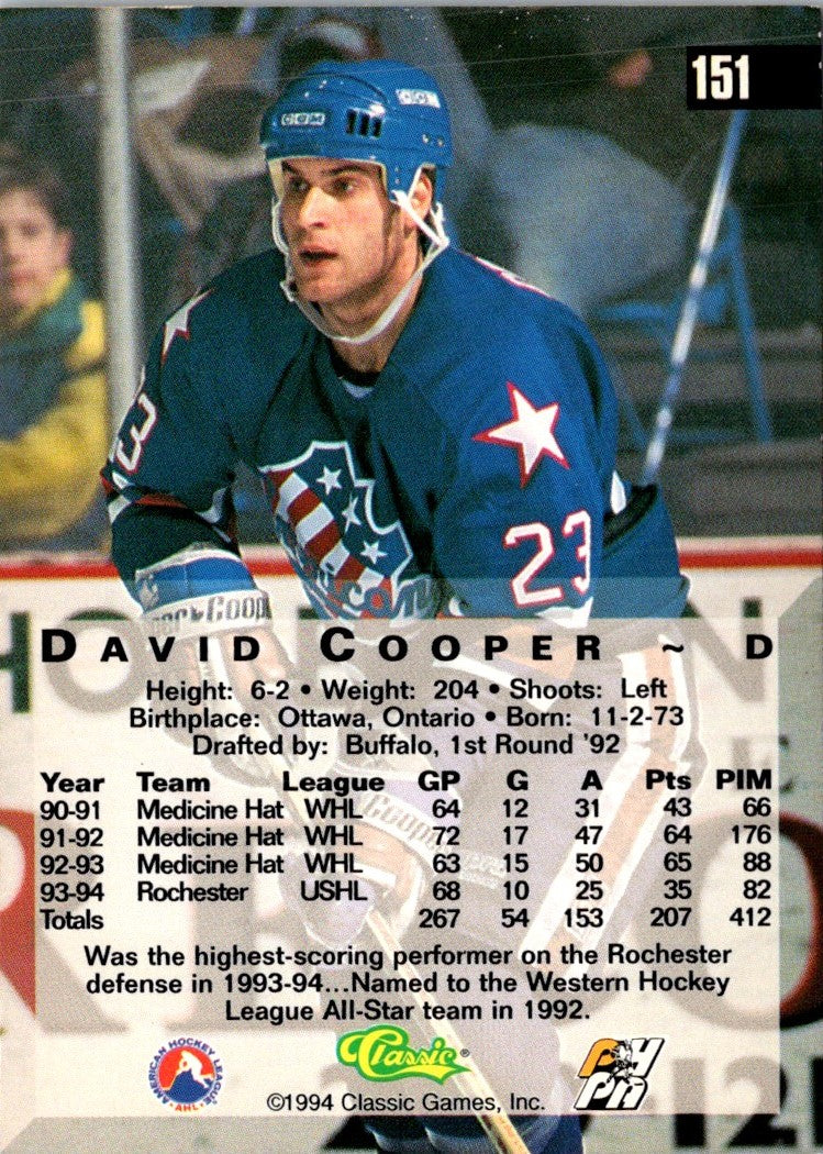 1994 Classic David Cooper