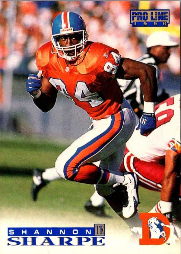 1996 Pro Line Shannon Sharpe #172