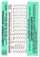 1984 Donruss Jim Morrison