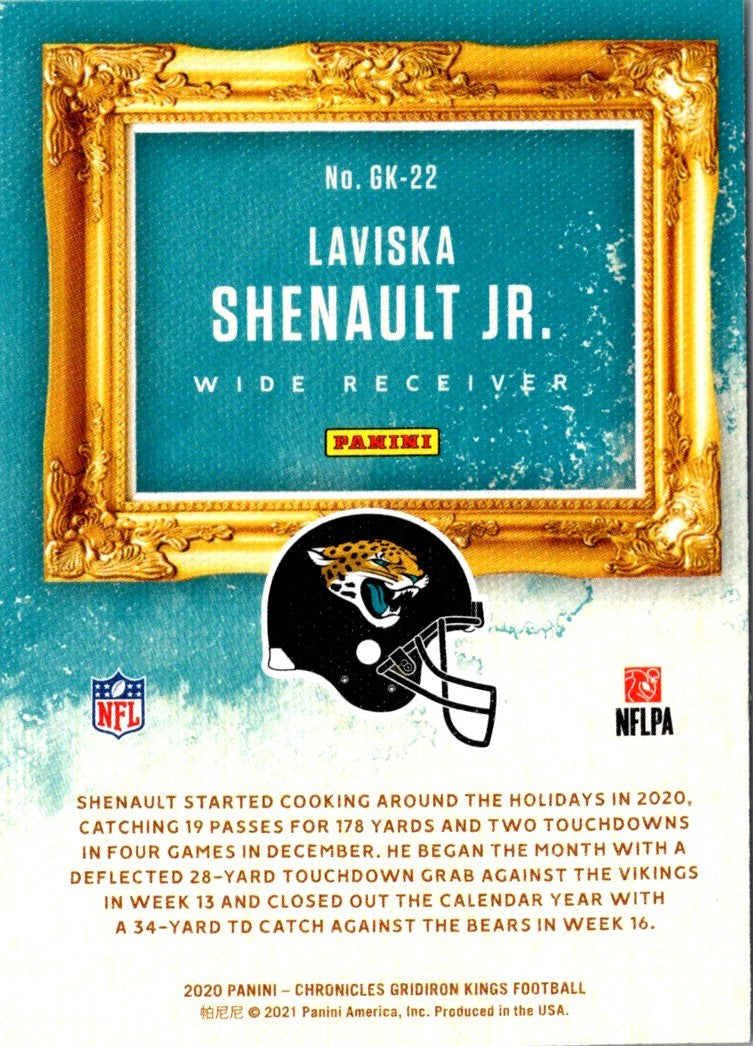 2020 Panini Chronicles Gridiron Kings Laviska Shenault Jr.