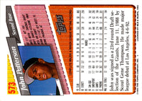 1993 Topps Gold John Patterson #573