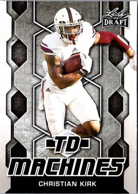 2018 Leaf Draft TD Machines Christian Kirk #TD-04