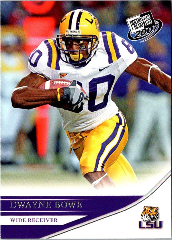 2007 Press Pass Dwayne Bowe #14