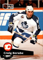 1991 Pro Set French Craig Berube #495