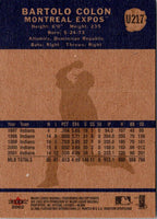 2002 Fleer Tradition Update Bartolo Colon #U217