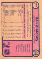 1982 O-Pee-Chee Dan Maloney #326