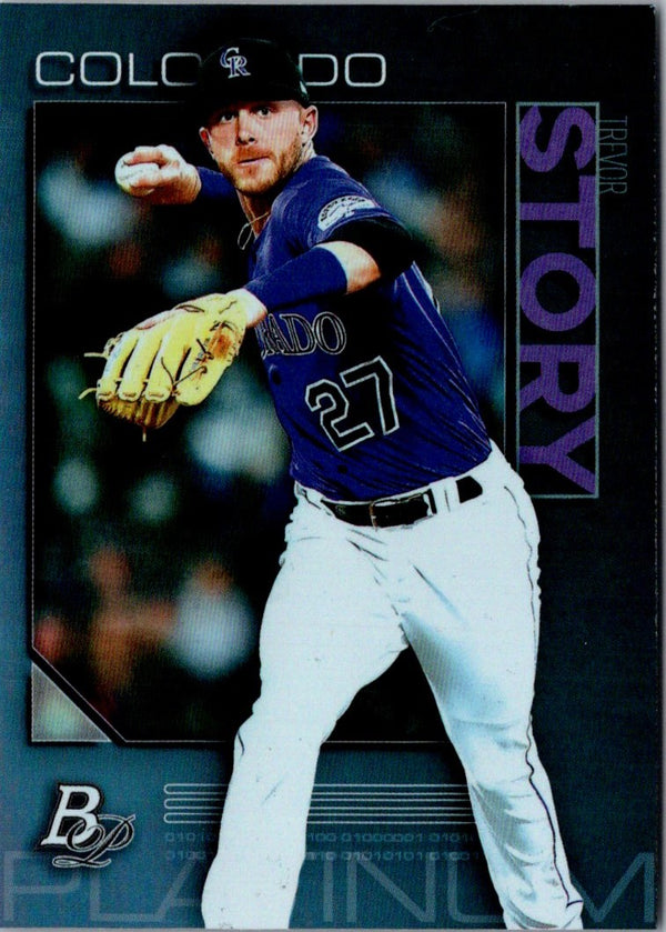 2020 Bowman Platinum Trevor Story #55