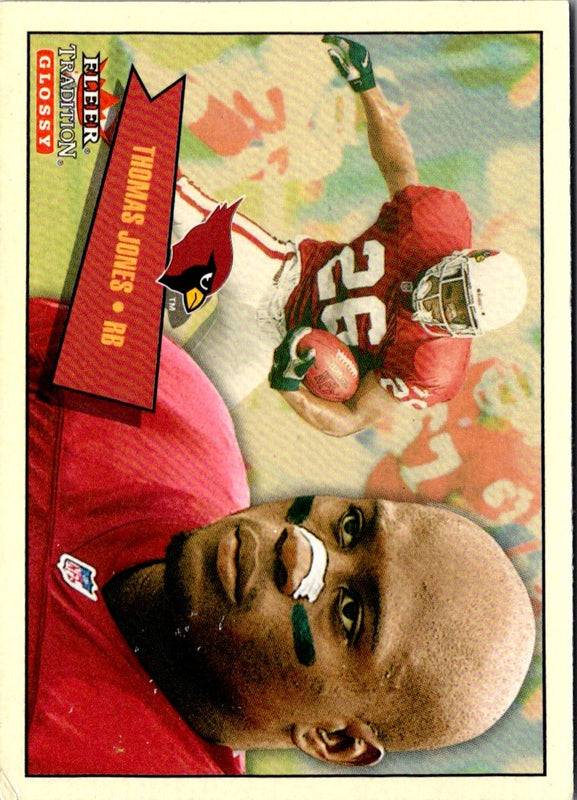2000 Fleer Thomas Jones #13XC