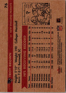 2001 Fleer Tradition Troy Brown