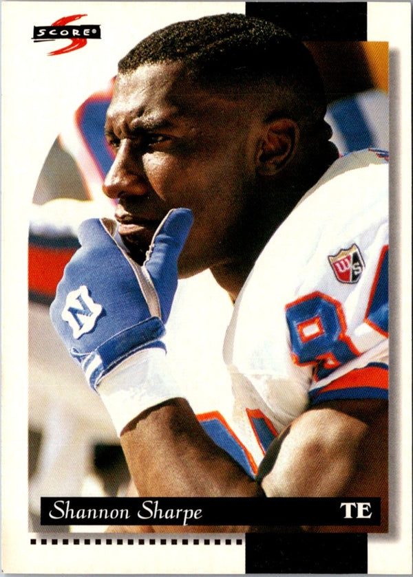 1996 Score Shannon Sharpe #60
