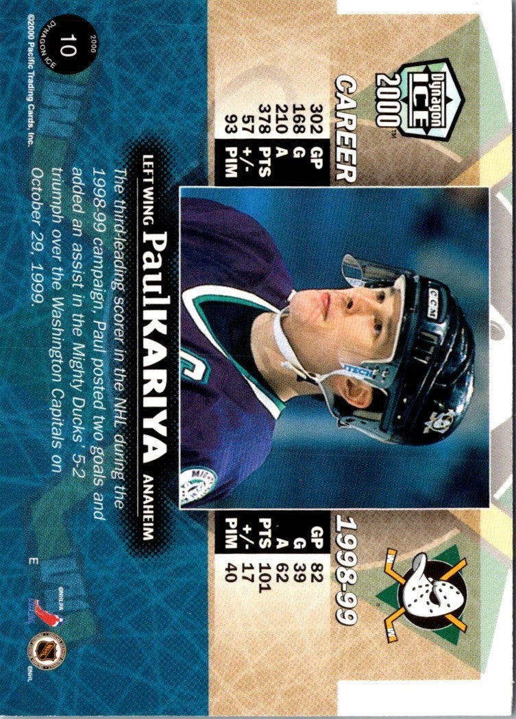 1999 Pacific Dynagon Ice Paul Kariya