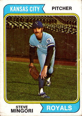 1974 Topps Steve Mingori #537