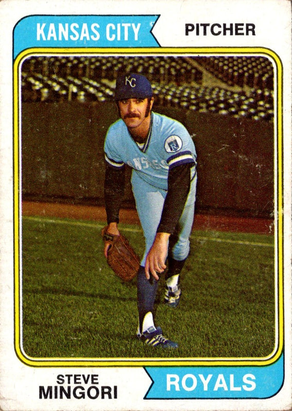 1974 Topps Steve Mingori #537
