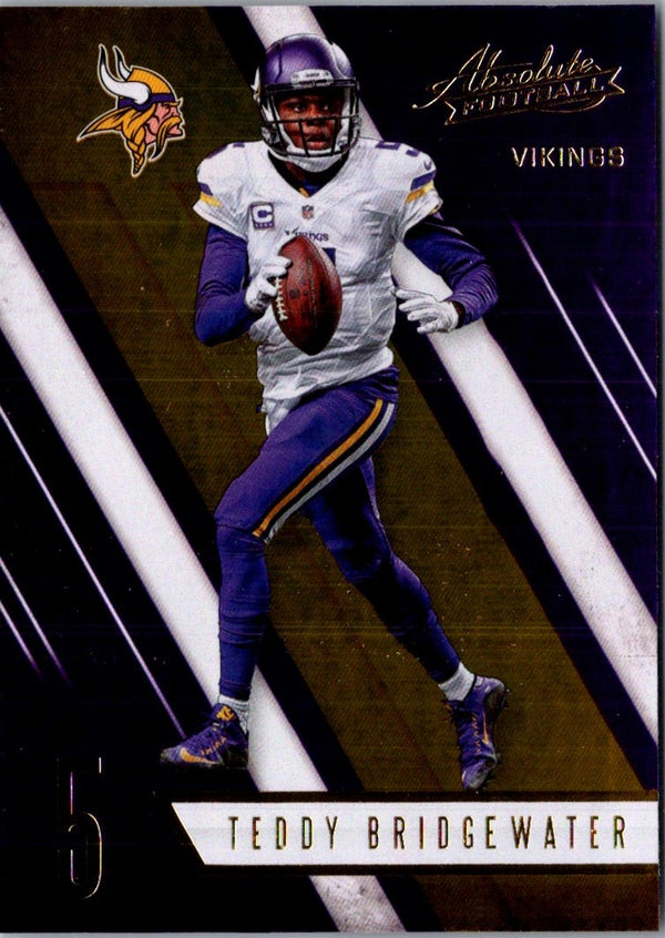 2016 Panini Absolute Teddy Bridgewater #64