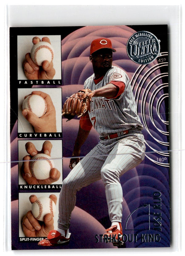 1995 Ultra Strikeout Kings Gold Medallion Jose Rijo #6