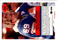 1992 Fleer Will Wolford #34